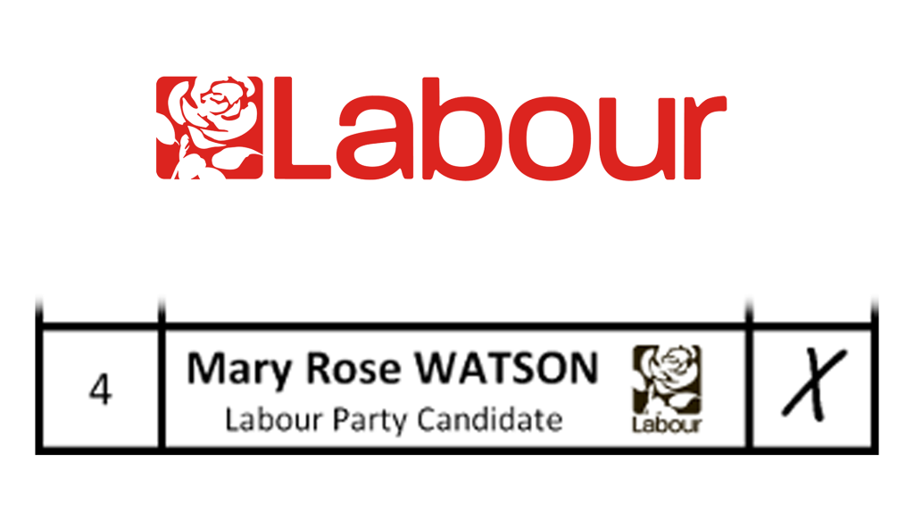 Whalley Range Labour - Vote Mary Watson Labour