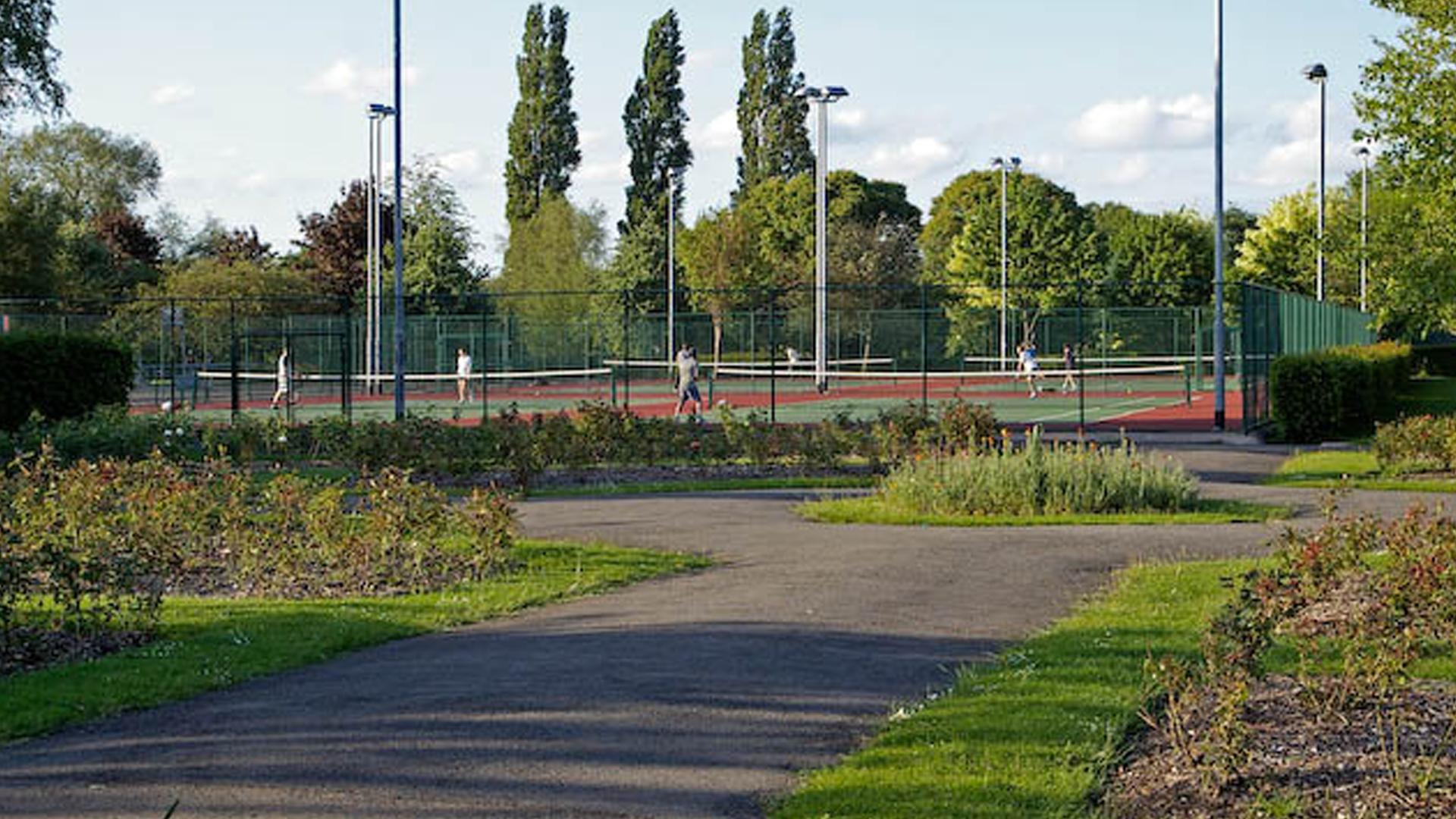 Whalley Range Labour - Chorlton Park Rose Garden and Tennis Courts