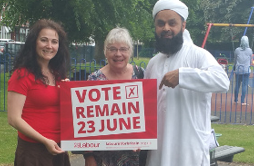 Whalley Range Labour - Vote Remain in EU Referendum