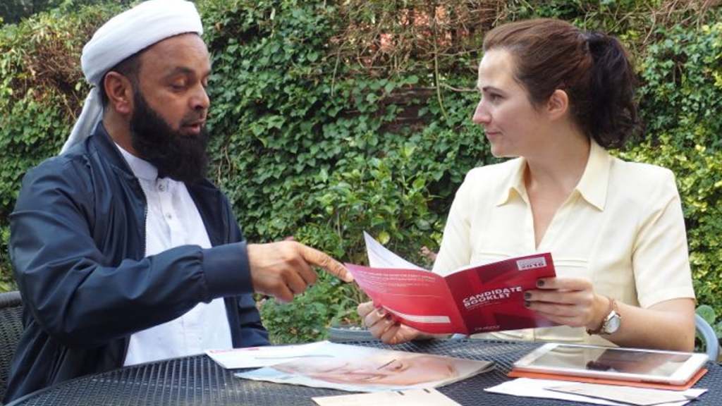 Whalley Range Labour - Aftab and Angeliki Preparing For The Labour Party Leadership Vote