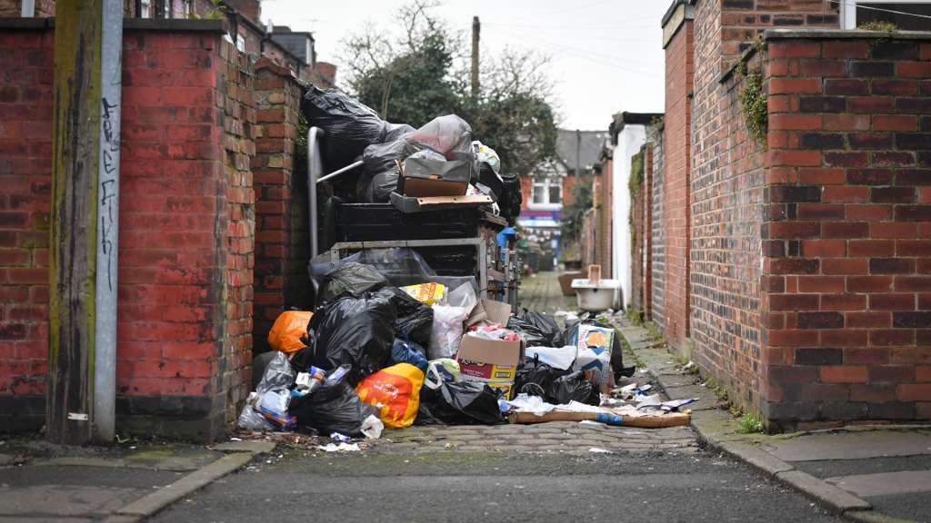 Whalley Range Labour - Mary Watson and Angeliki Stogia Raise Questions About Fly Tipping