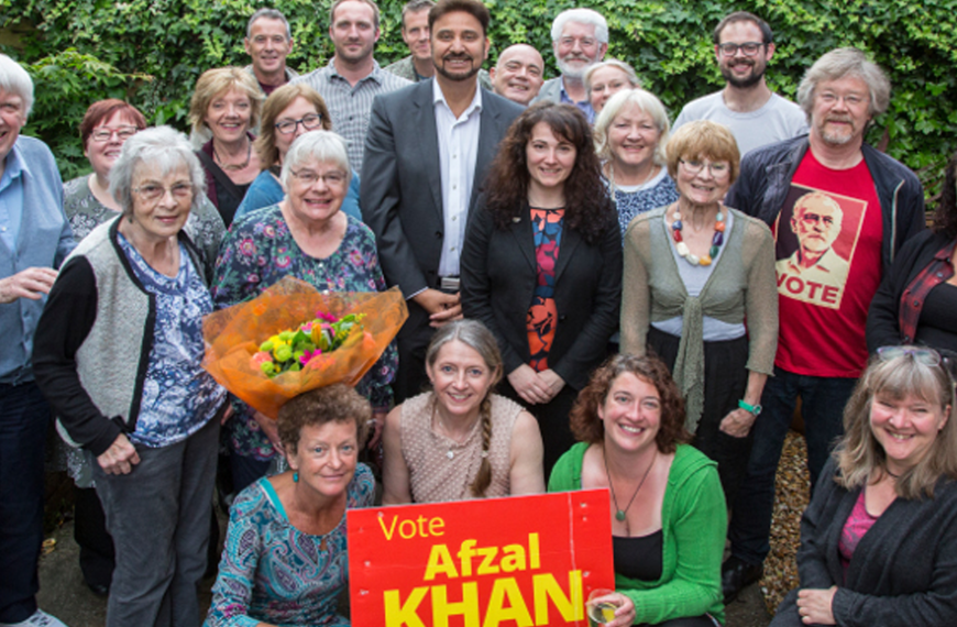 Whalley Range Labour - 2017 General election result in Whalley Range