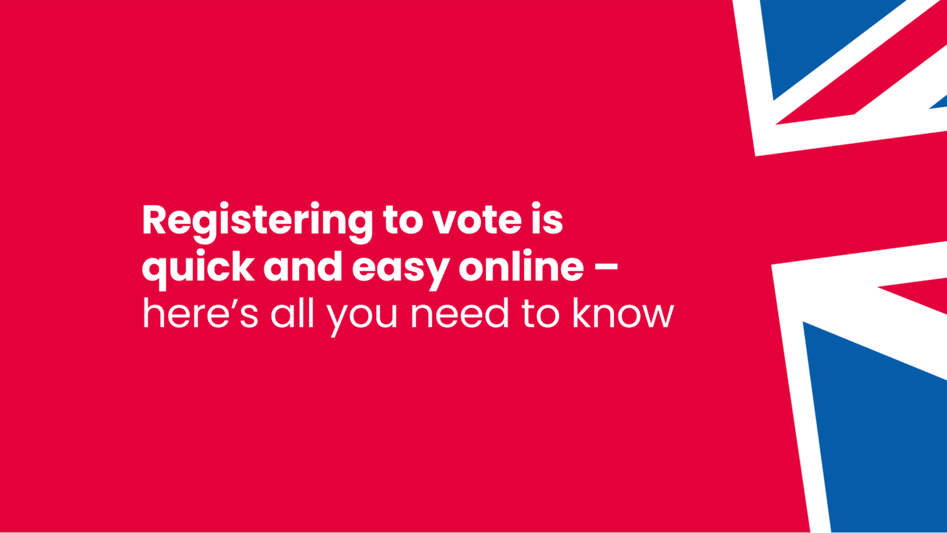 Whalley Range Labour - Register To Vote Online