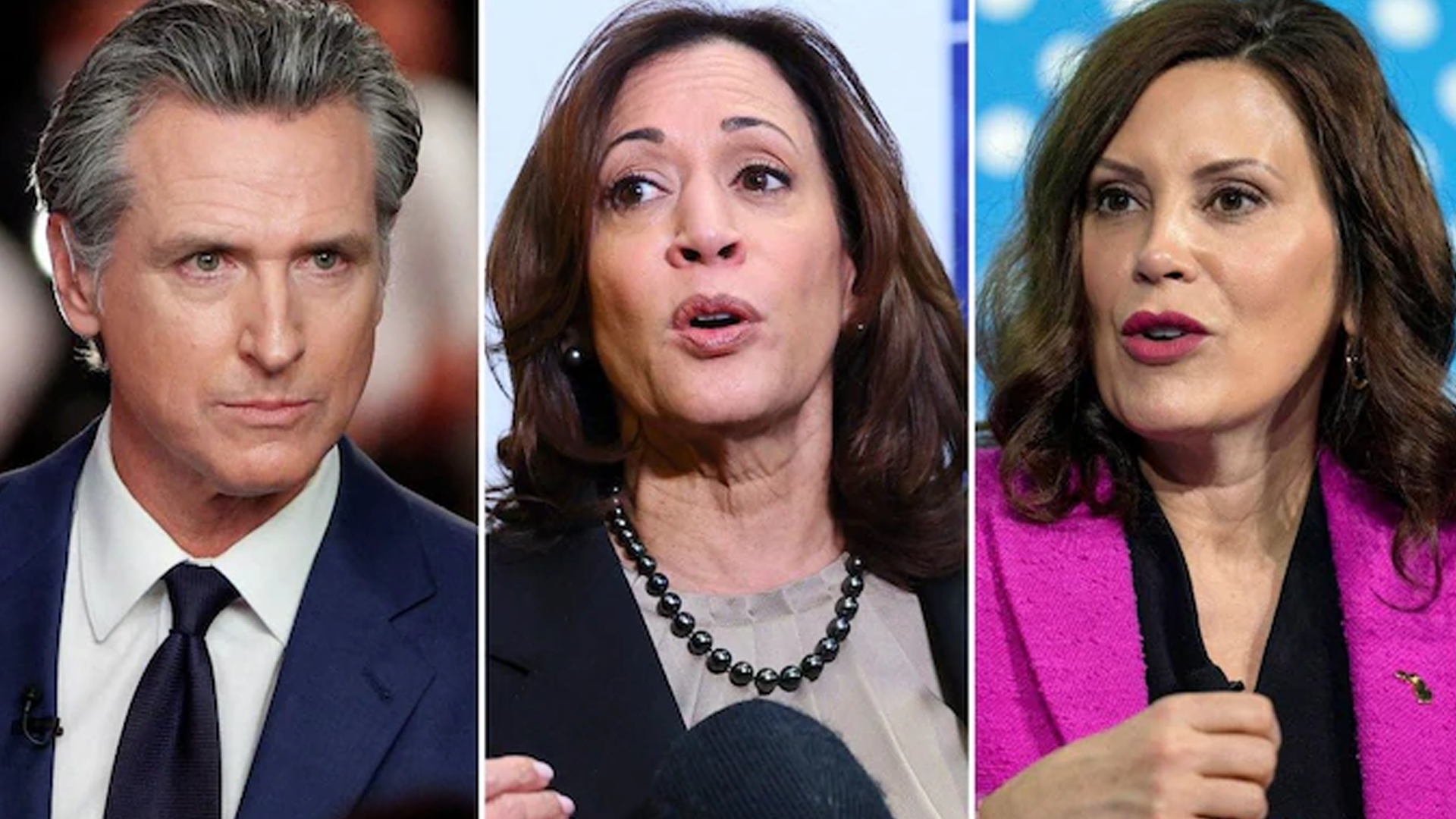 Whalley Range Labour - Gavin Newsom - Kamala Harris - Gretchen Whitmer