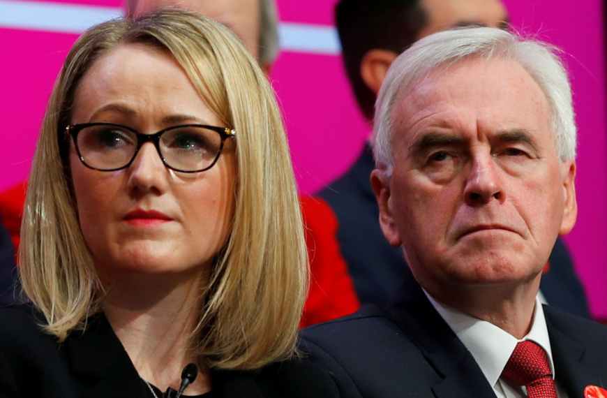 Whalley Range Labour - Rebecca Long-Bailey and John McDonnell