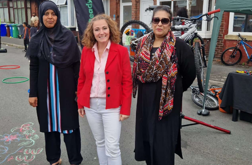 Whalley Range Labour - Cromwell Avenue Community Street Event